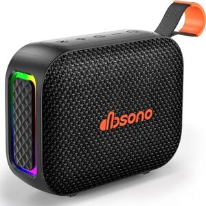 Black Portable Bluetooth Speaker
